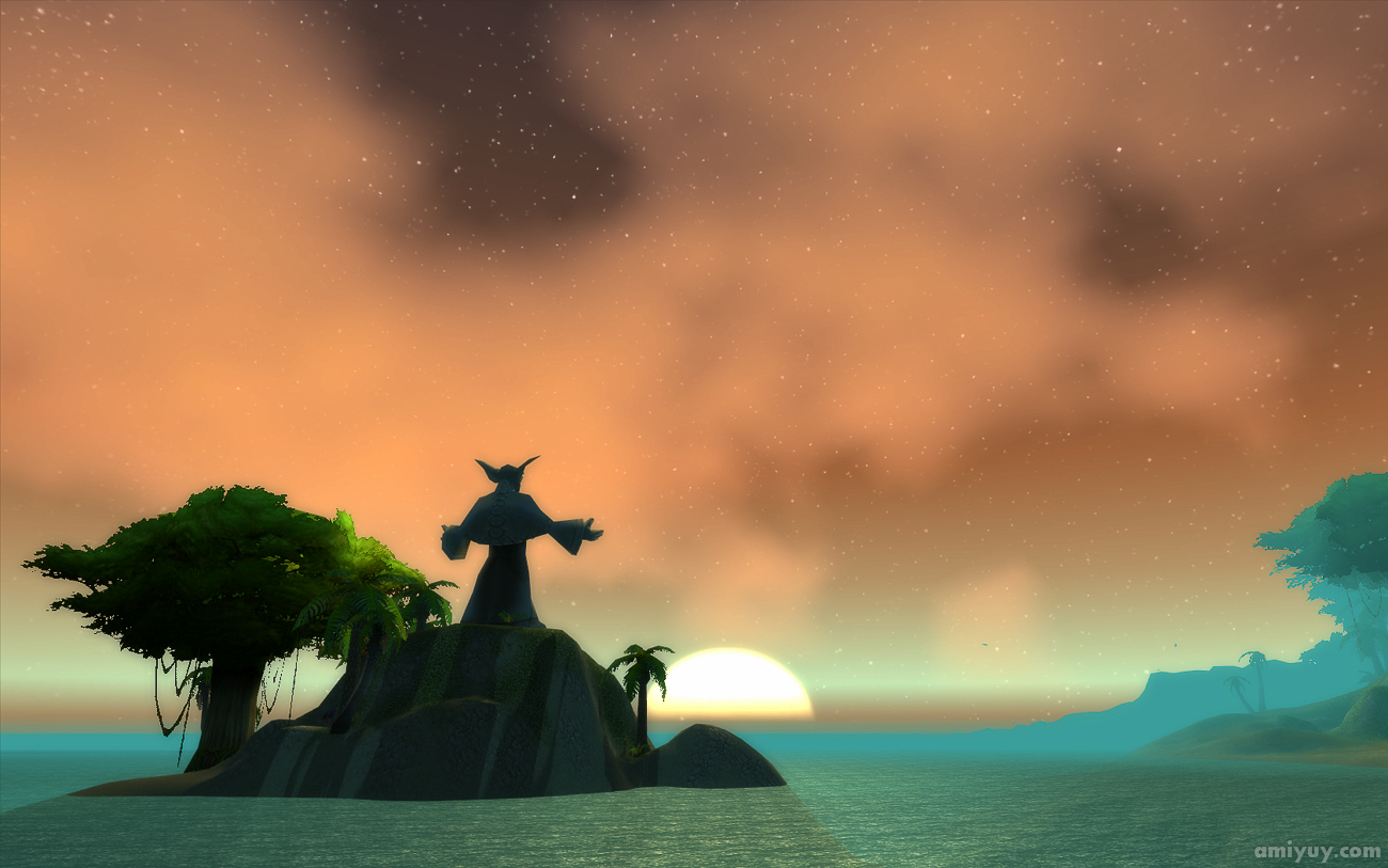Sunrise in Booty Bay Before the Cataclysm