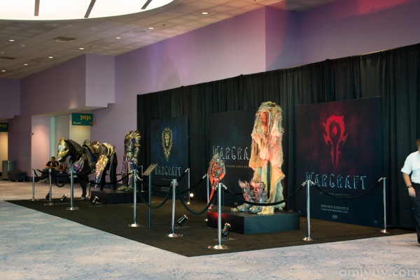 Warcraft Movie Costumes at Blizzcon 2014