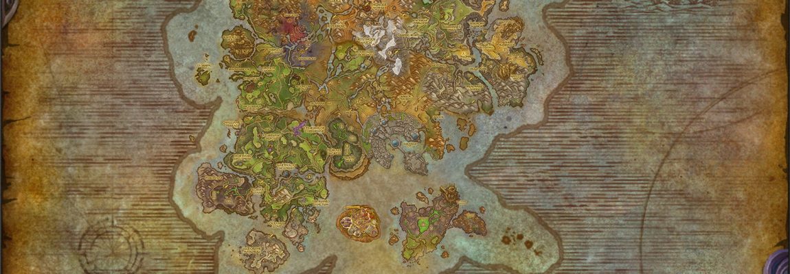 High Quality Composite Map of The Broken Isles
